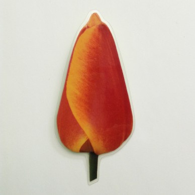 brooch lam tulip orange