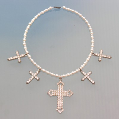 114necklace shine cross 72 - kopie