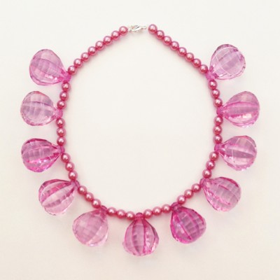 12 necklace pink large 72 - kopie