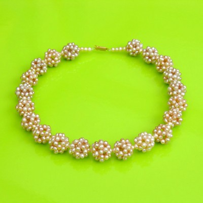 55 necklace pearl softpink ball 72 - kopie