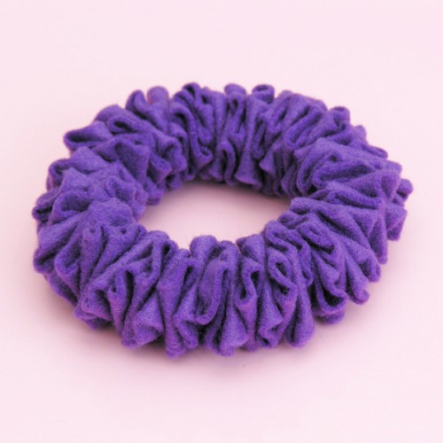 bracelet felt purple 72