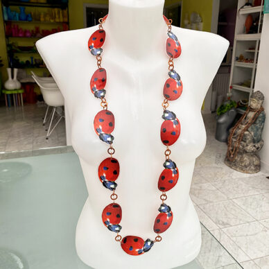 necklace lam ladybugs 72