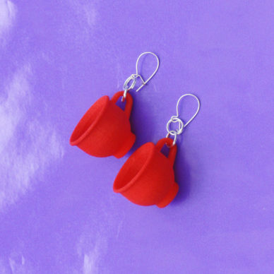 3D earring cup red ok 72